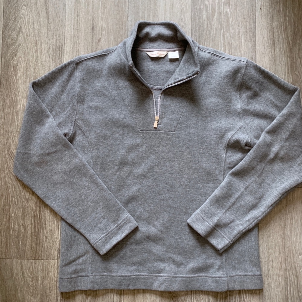 Tommy Bahama quarter zip sweater